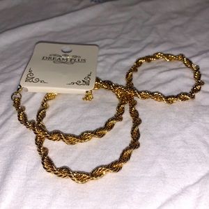Costume Gold Chain // 20” X .5cm Rope Chain